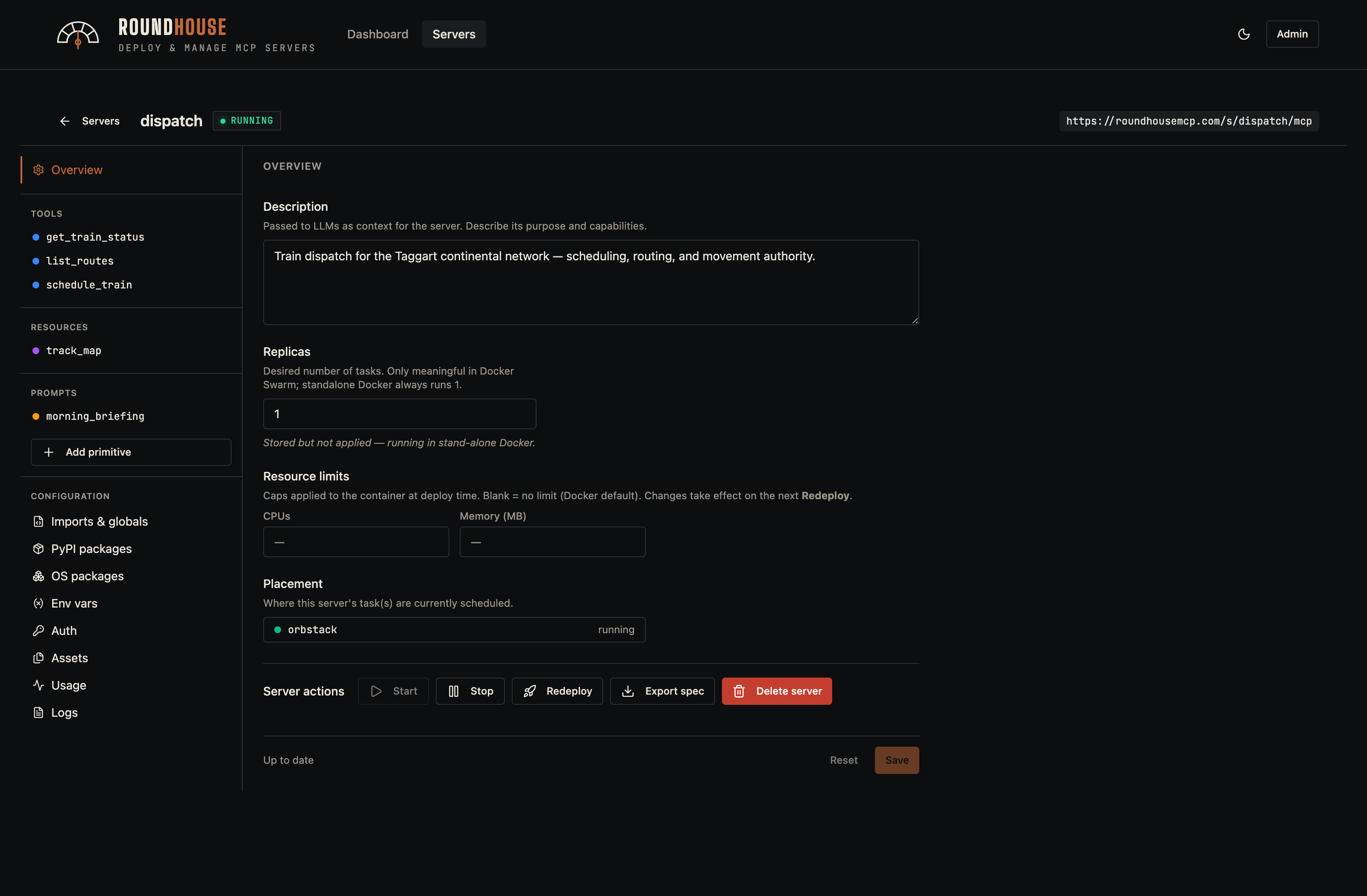 Editor — overview