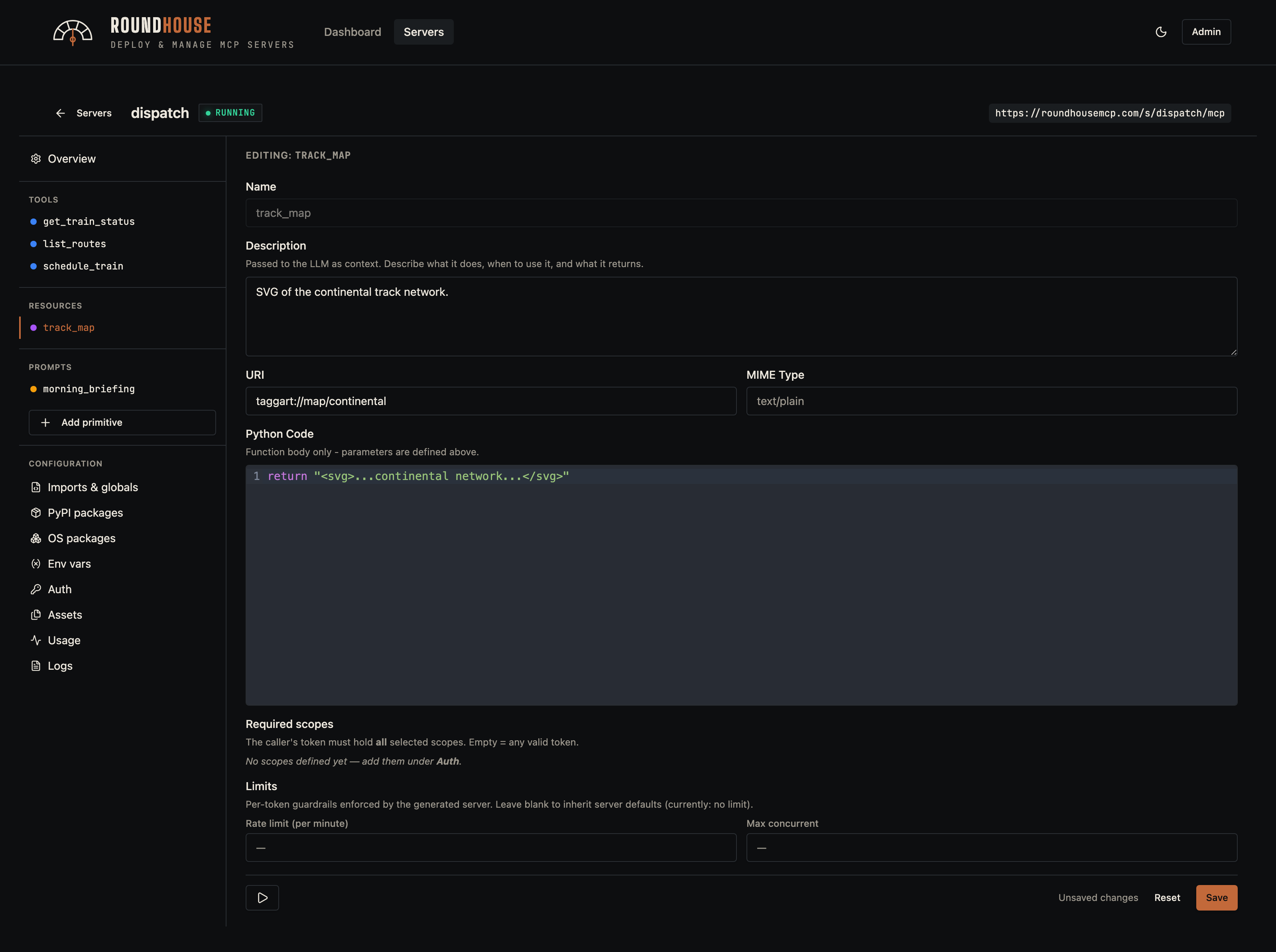 Editor — primitive (resource)