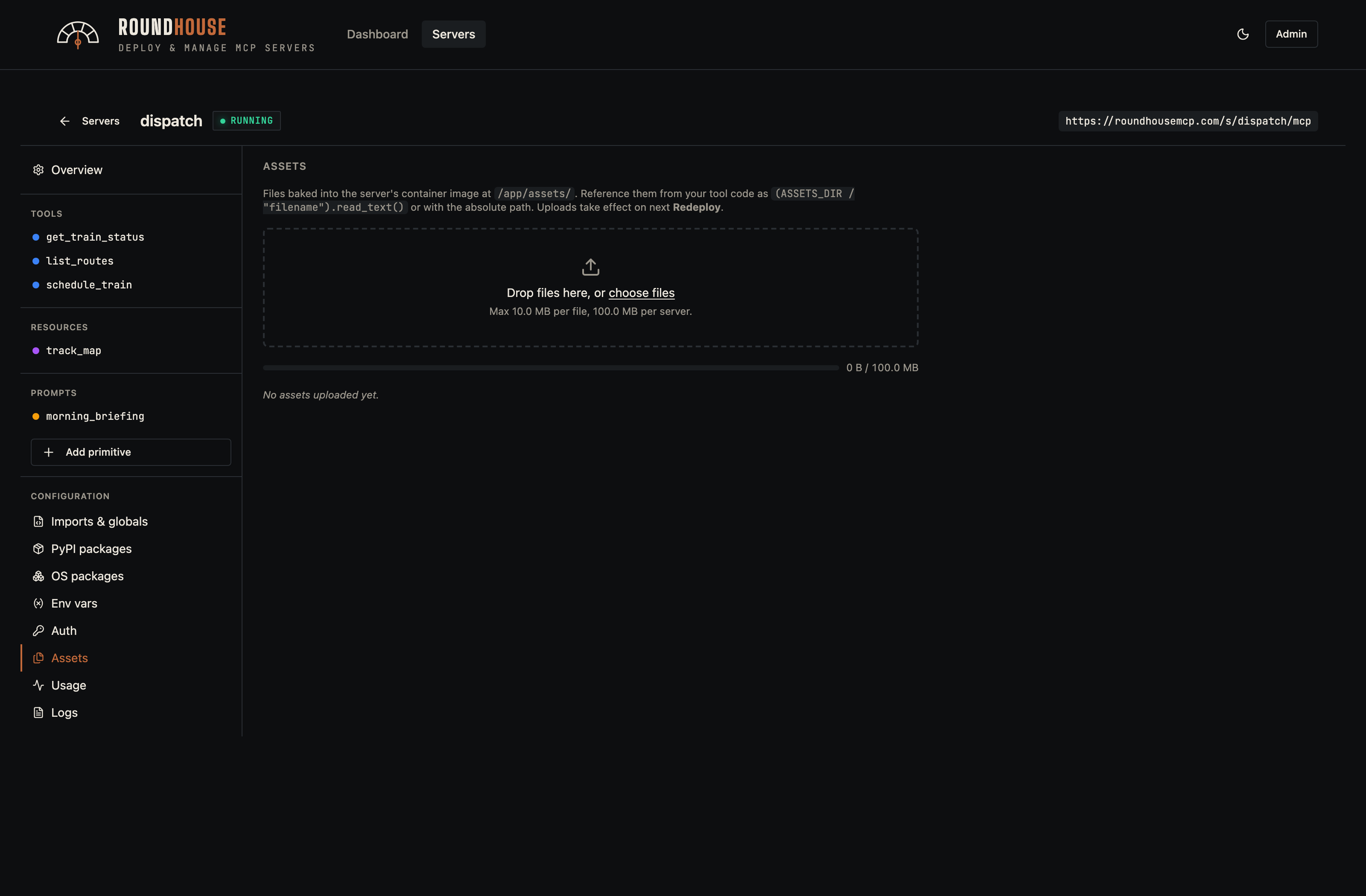 Editor — assets